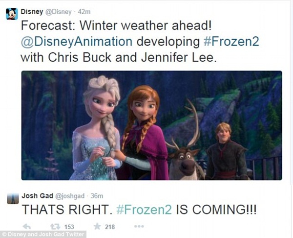 Fan sốt sình sịch khi Disney tung kế hoạch làm Frozen 2 