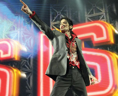 Michael Jackson tập luyện cho show diễn This is it show