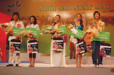 C&aacute;c th&iacute; sinh đoạt giải cuộc thi Ng&ocirc;i sao ng&agrave;y mai 2006