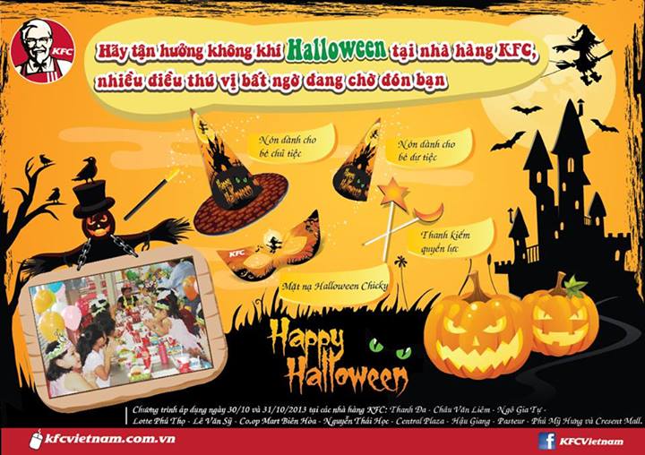 Halloween sôi động tại KFC 1