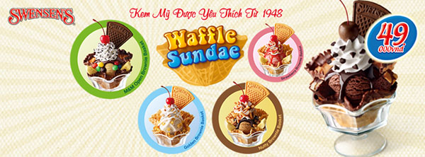 Swensens giới thiệu chương trình Happy Waffle với mức giá hấp dẫn chỉ 45.000đ/phần 1