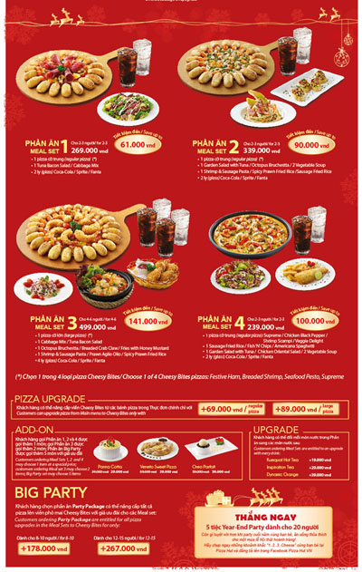 Đón Giáng Sinh tại Pizza Hut với Cheesy Bites 4