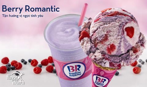 31 mùi kem Baskin-Robbins cho dịp Valentine 1