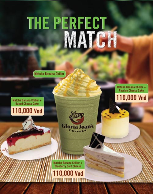 Gloria Jean's Coffees ra mắt sản phẩm mới Matcha Banana 2