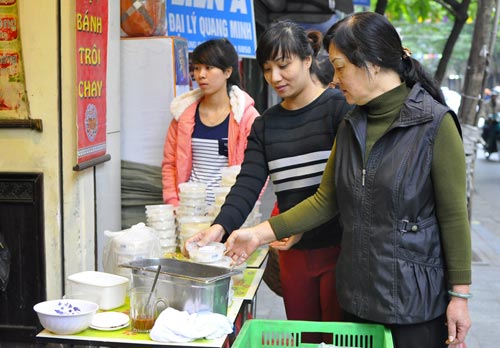 Hà Nội thơm phức bánh trôi, bánh chay