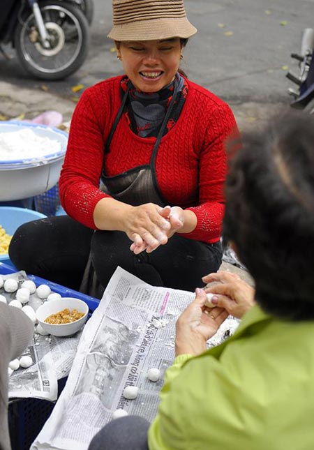 Hà Nội thơm phức bánh trôi, bánh chay