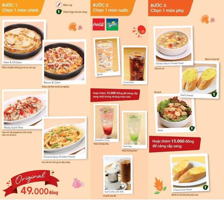 Thực đơn Quá Đã hoàn toàn mới tại Pizza Hut 2