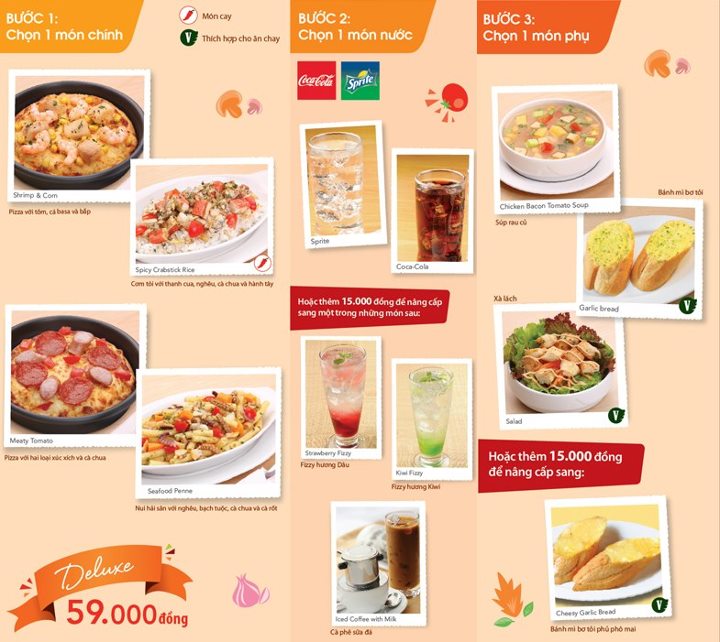 Thực đơn Quá Đã hoàn toàn mới tại Pizza Hut 3