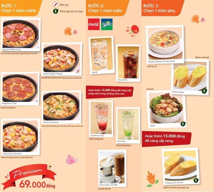 Thực đơn Quá Đã hoàn toàn mới tại Pizza Hut 4