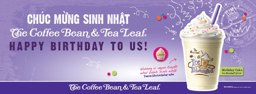 Thưởng thức món đá xay mới Birthday Cake Ice Blended tuyệt ngon tại Coffee Bean & Tea Leaf 1