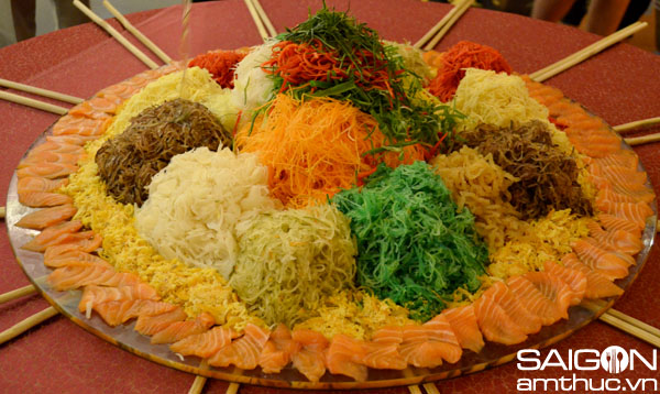 Món Yee Sang trong ngày Tết của người Malaysia 3