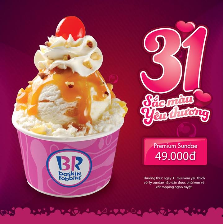 31 sắc màu yêu thương: Thưởng thức Premium Sundae chỉ 49.000đ cùng nhiều ưu đãi hấp dẫn 1