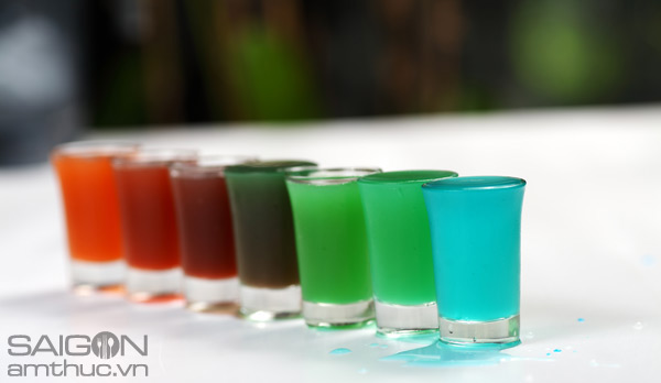 L&agrave;m cocktail rainbow 7 m&agrave;u lung linh
