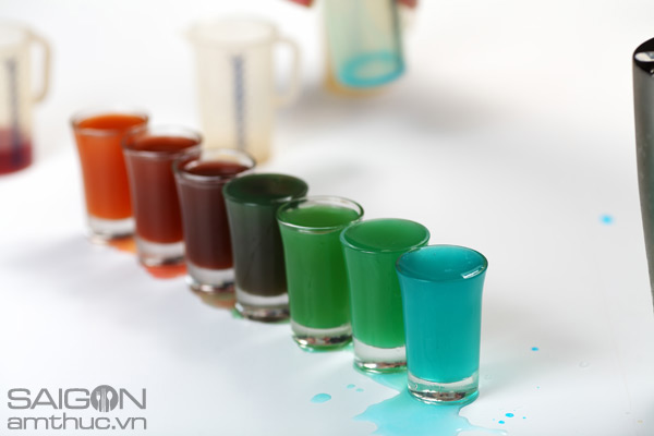 L&agrave;m cocktail rainbow 7 m&agrave;u lung linh 7