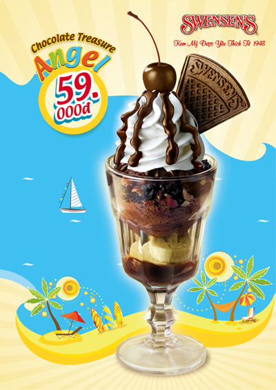 Món mới quyến rũ Chocolate Pleasure tại Swensen's 1