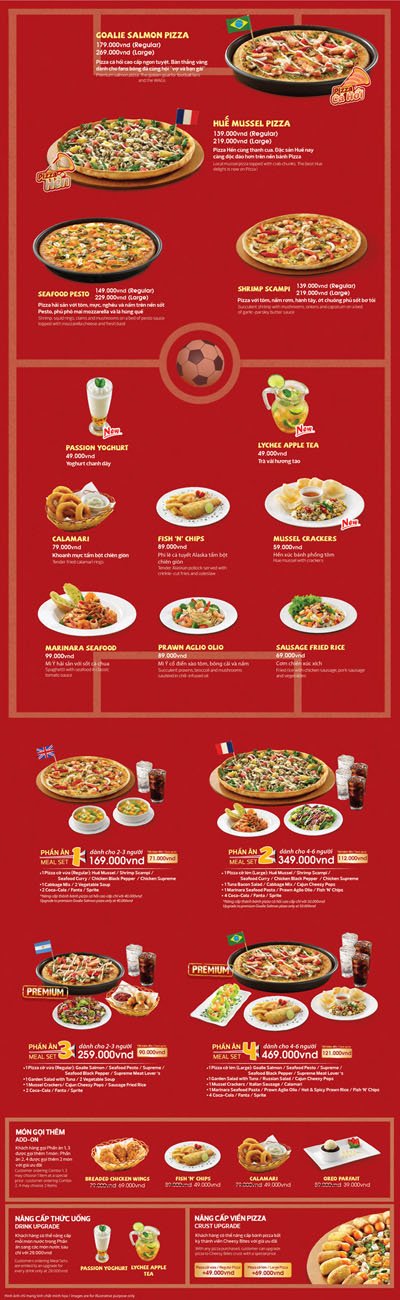 Đặc sản Việt trong vị Pizza Italy 4