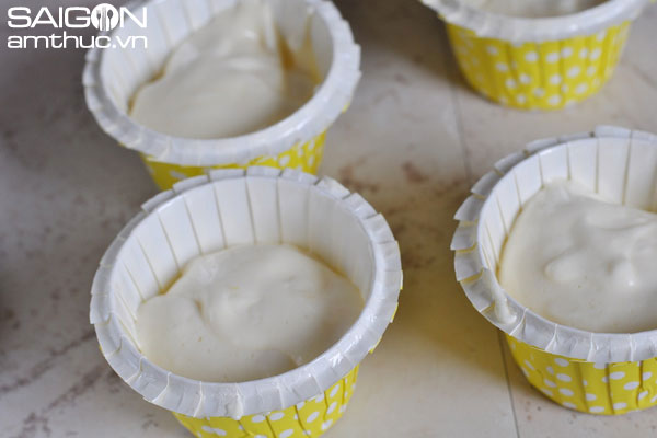 Bí quyết làm bánh cupcake chà bông phô mai cực ngon