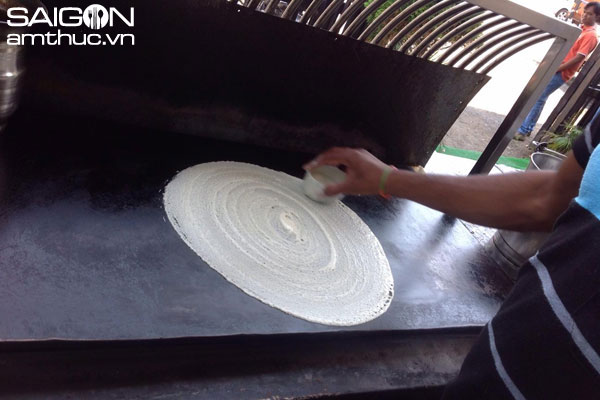 Thú vị món điểm tâm Dosa kiểu Ấn