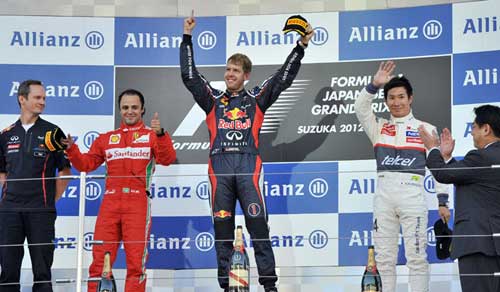 Vettel có chiến thắng quan trọng tại Nhật Bản 