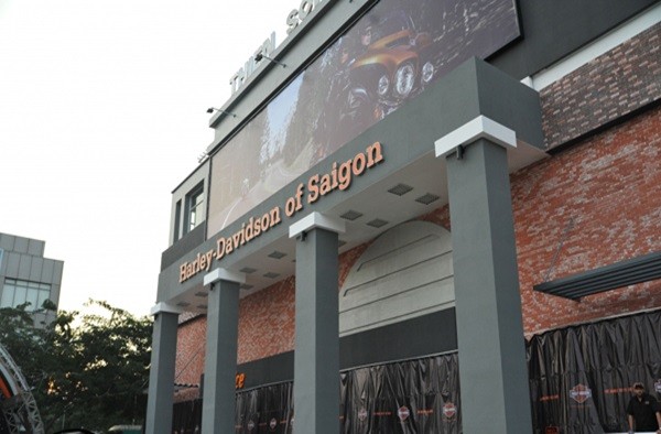 Đại lý Harley-Davidson chính hãng đầu tiên ra mắt tại Sài Gòn hồi tháng 11.2013