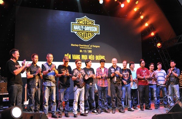 Đại lý Harley-Davidson chính hãng đầu tiên ra mắt tại Sài Gòn hồi tháng 11.2013