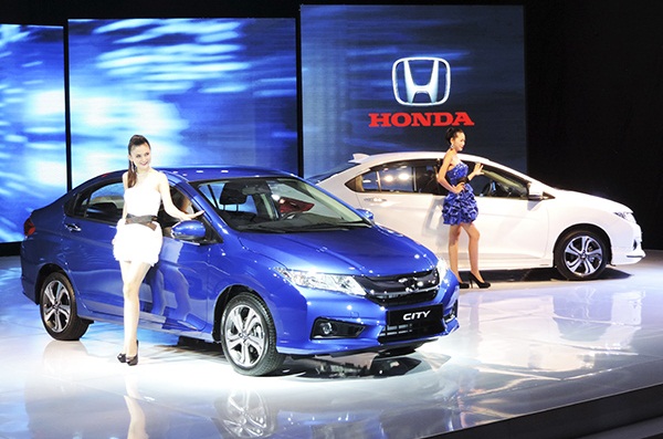 Những mẫu xe mới ra mắt như Honda City 2014 đã góp phần kích thích sức mua của thị trường