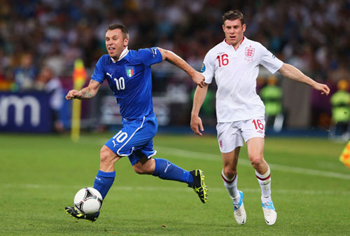 Tuyển Anh tái đấu với Ý sau lần gặp nhau ở tứ kết Euro 