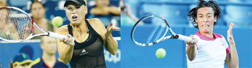 Wozniacki và Schiavone đã sớm gác vợt tại US Open năm nay - Ảnh: Reuters