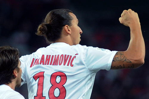 Zlatan Ibrahimovic giúp PSG thắng Lille 2-1