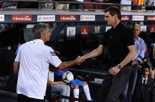 Hai HLV Jose Mourinho và Tito Vilanova