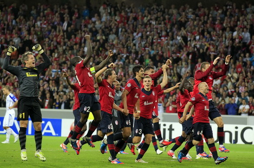 Lille giành quyền vào vòng đấu bảng Champions League 2012-2013