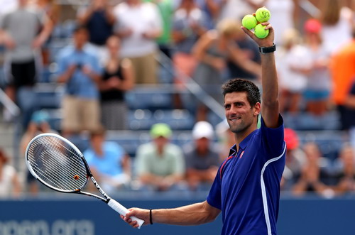 Novak Djokovic giành quyền vào vòng 4 giải Mỹ mở rộng 2012
