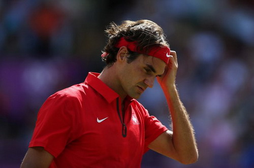 Roger Federer chỉ có huy chương bạc Olympic 2012