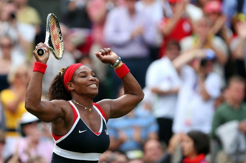 Serena Williams có 2 huy chương vàng Olympic 2012