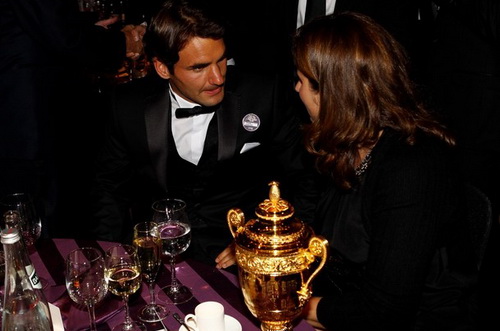 Vợ chồng nhà Roger Federer