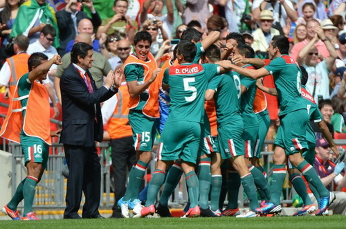 Tuyển Olympic Mexico giành huy chương vàng bóng đá nam Olympic 2012