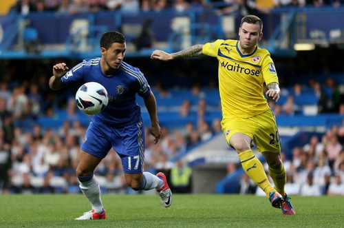 Tiền vệ Eden Hazard của Chelsea
