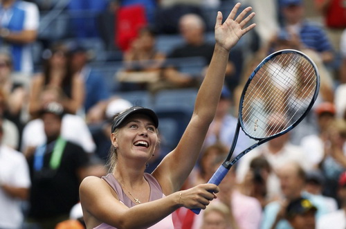Maria Sharapova giành quyền vào bán kết giải Mỹ mở rộng 2012