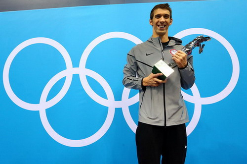 Michael Phelps được vinh danh