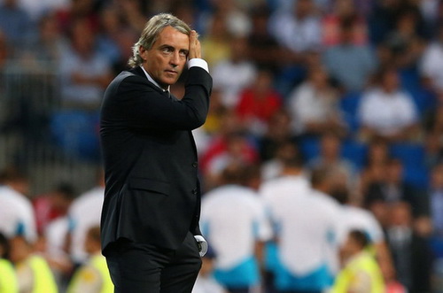 HLV Roberto Mancini của Man City