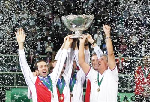 CH Czech đăng quang Davis Cup 2012