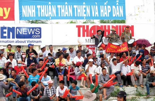 CĐV Ninh Thuận tại giải U.21 Báo Thanh Niên 