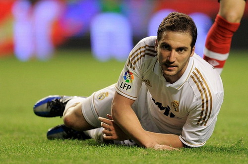 Tiền đạo Gonzalo Higuain của Real Madrid