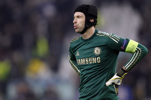 Thủ môn Petr Cech của Chelsea