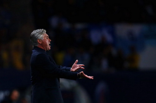 HLV Carlo Ancelotti của PSG