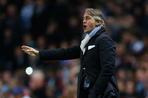 HLV Roberto Mancini của Man City