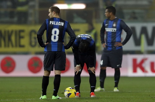 Inter Milan thua Parma 0-1 tại Serie A