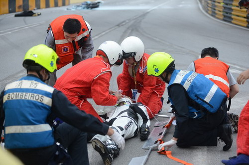 Tai nạn ở MotorGP Macau, một tay đua tử vong
