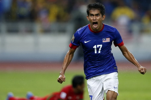 Tuyển Malaysia thắng Indonesia 2-0 tại AFF Cup 2012