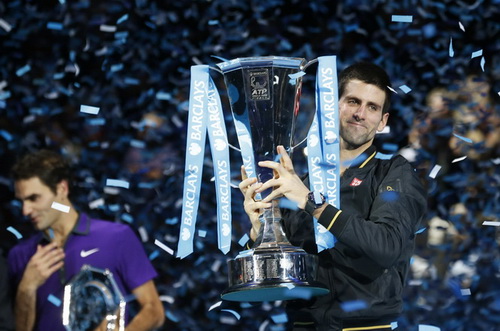 Novak Djokovic đăng quang ở ATP World Tour Finals 2012